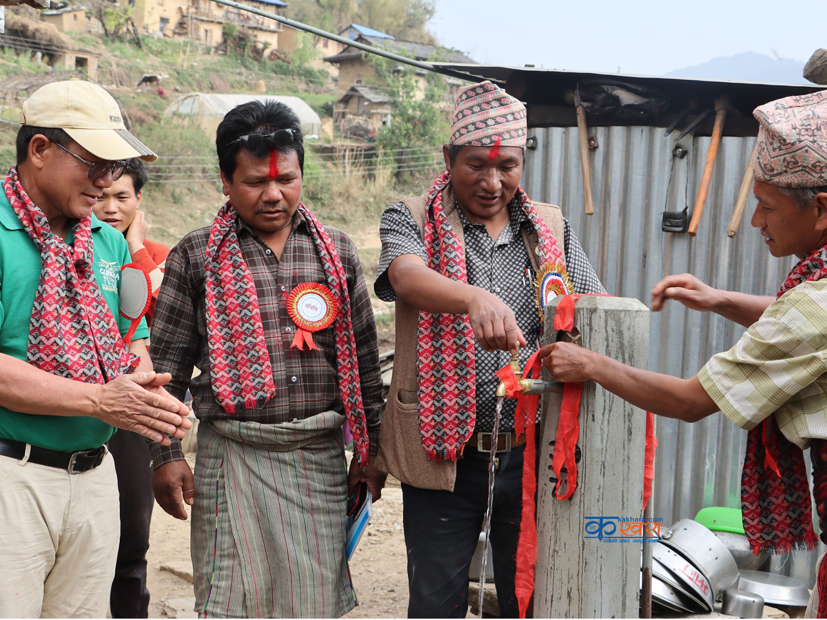 भूमेका झण्डै ४५ सय घरधुरीमा आ-आफ्नै धारा